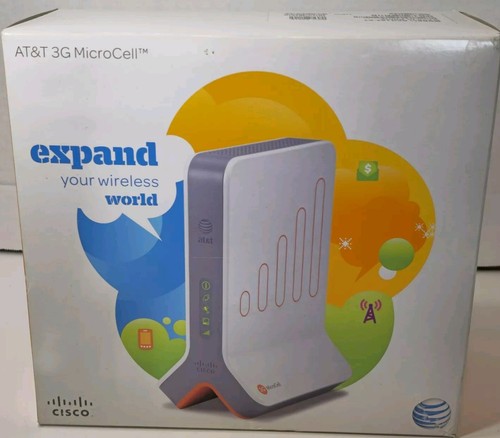 AMPLIFICATEUR AMPLIFICATEUR DE SIGNAL DE TÉLÉPHONE PORTABLE SANS FIL MICROCELL CISCO AT&T 3G DPH153-AT - Photo 3 sur 12