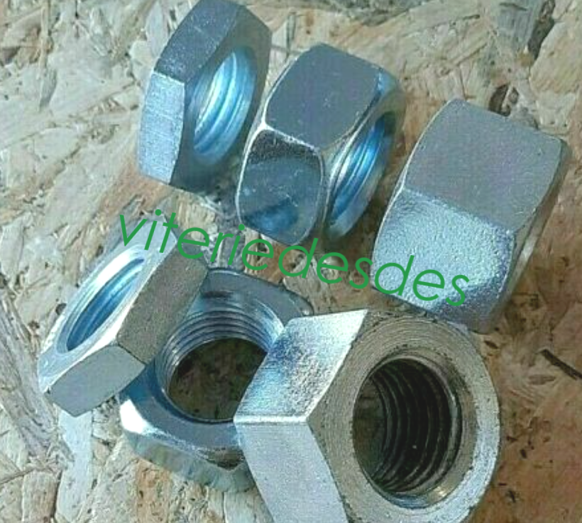 DADI ESAGONALI ZINCATI Acciaio Varie Misure M3-M30 Alta - Foto 4