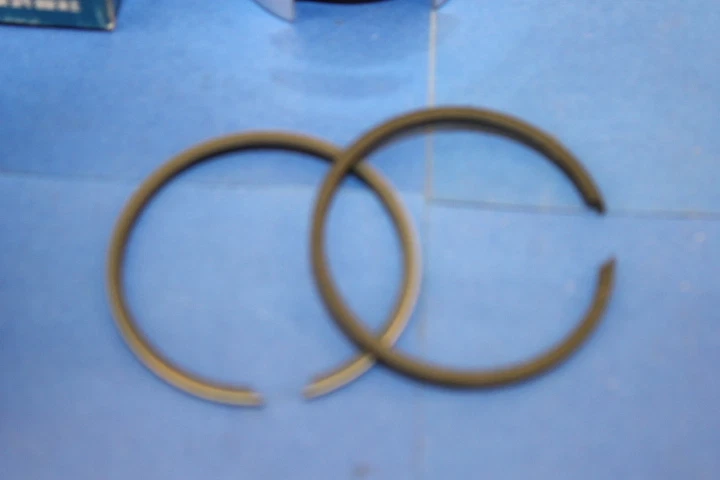 Комплект поршневых колец Yamaha MF1 MF2 1-е более 0,25 мм 40,25 мм НОВЫЕ ИЗ СТАРЫХ ЗАПАСОВ OEM - Изображение 3 из 4