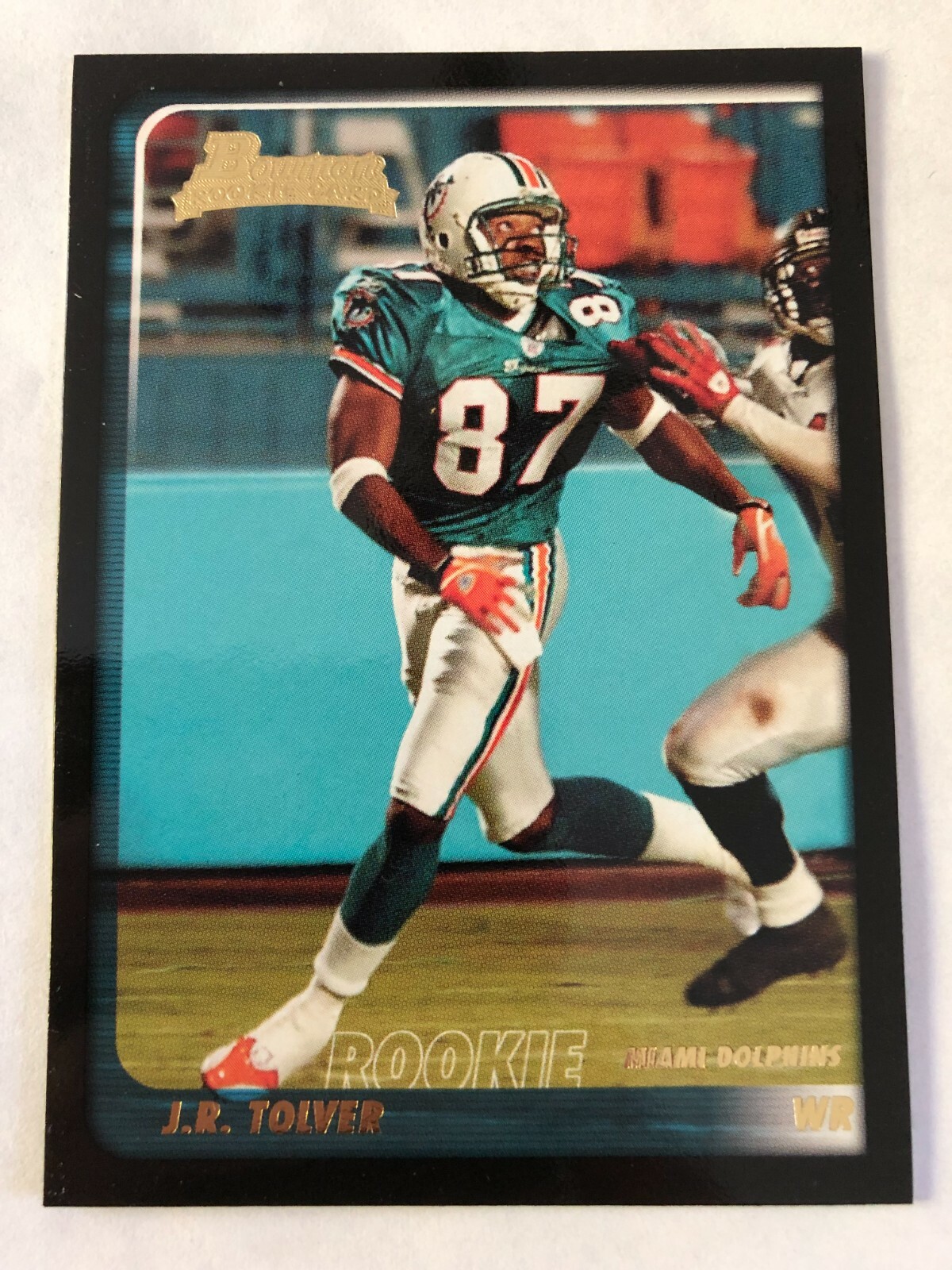 2003 Bowman J.R. Tolver #188 Rookie RC Miami Dolphins