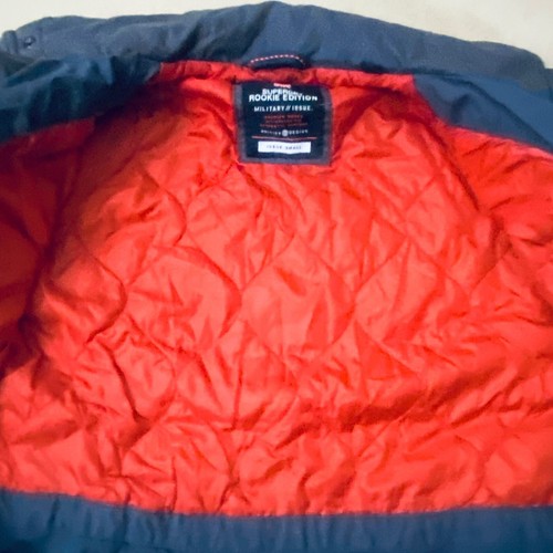 Superdry Rookie Edition Military Issue Grey Parka Jacket Size S Zip Up Womens - Picture 12 of 24