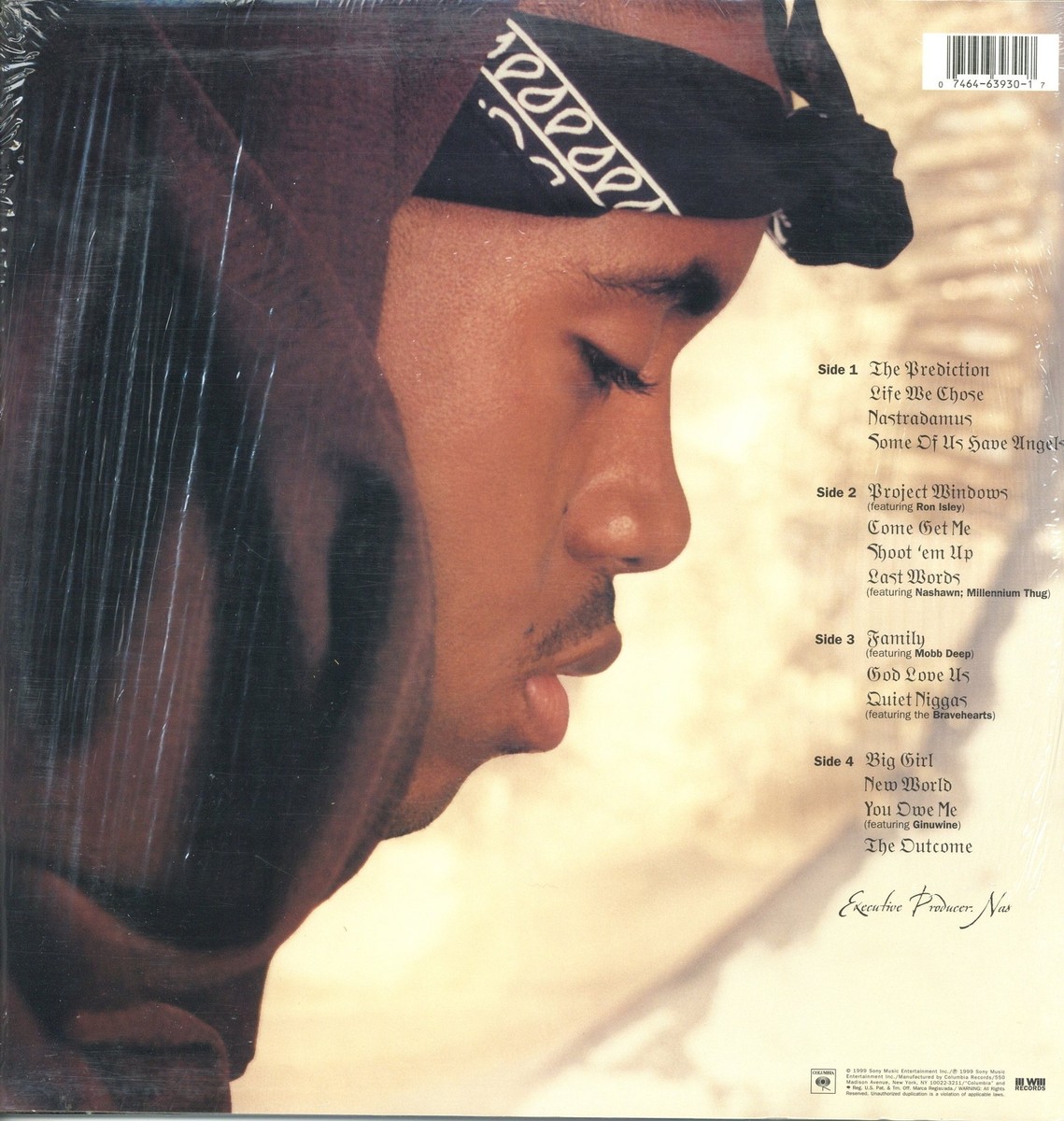 Nas - Nastradamus '99 2xLP US ORG!EX+/EX+ W/S | eBay