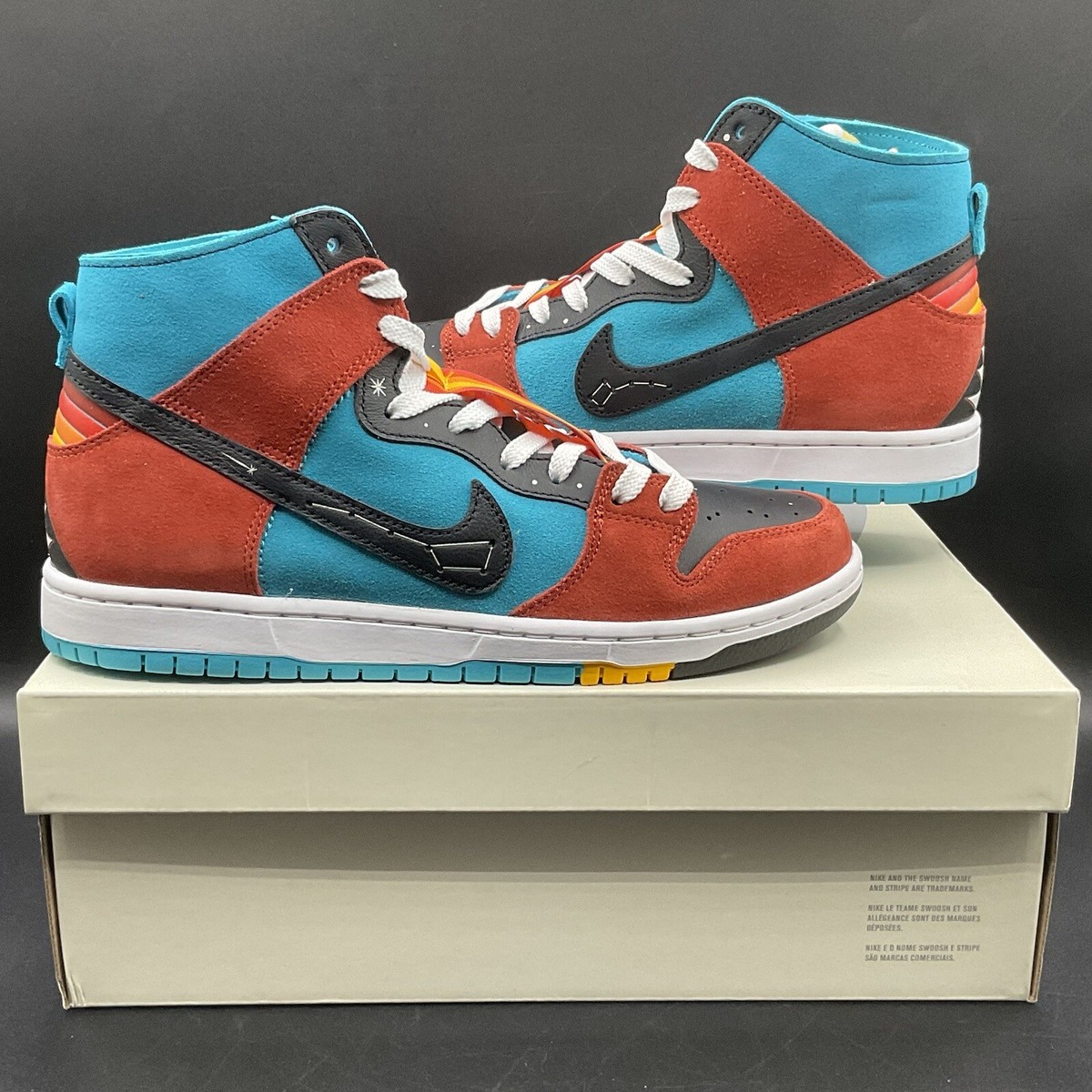 Nike x Di'orr Greenwood Navajo Arts SB Dunk Hi Decon QS NEW Men Sz