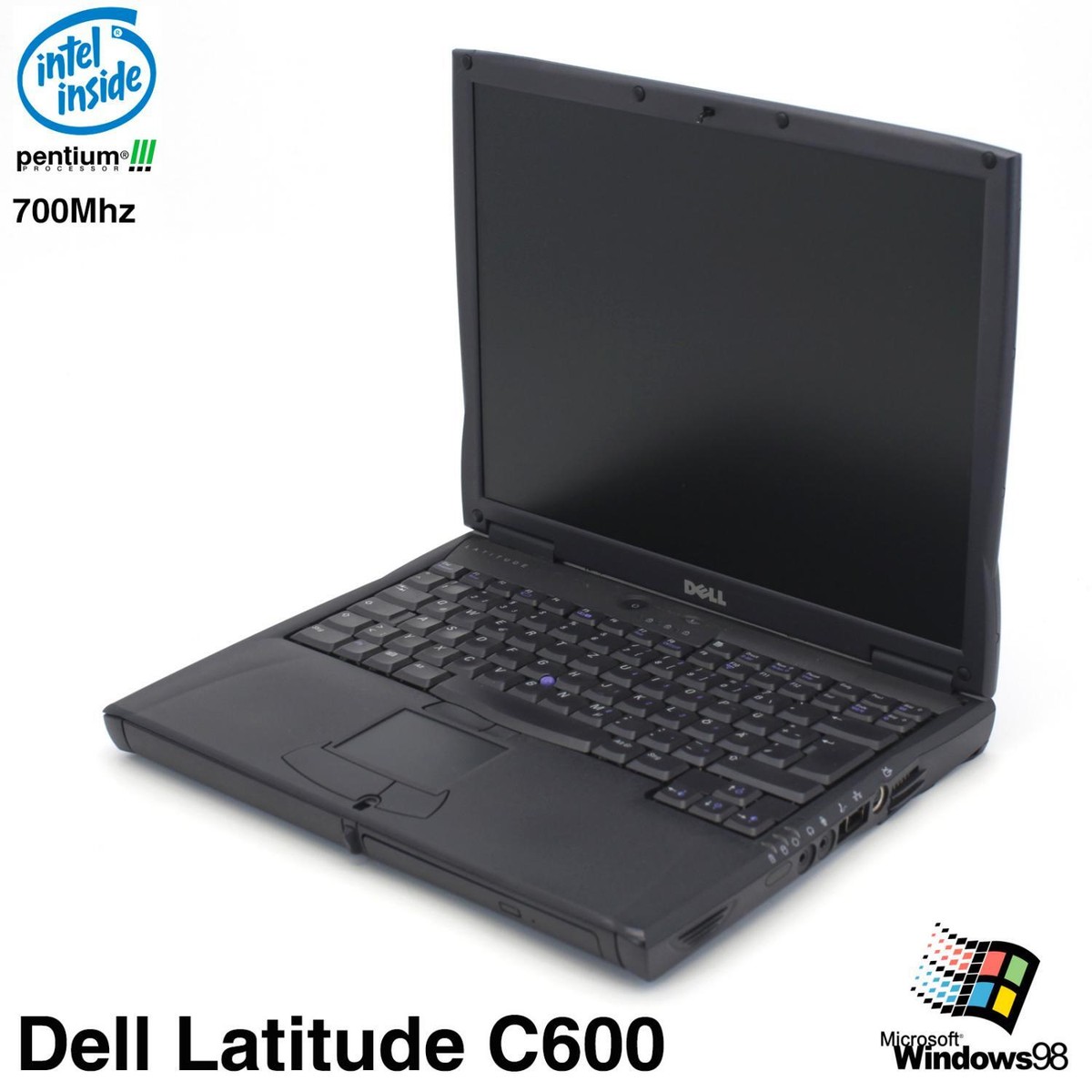 Dell Latitude C600 Notebook Laptop Windows 98 Parallel LPT Pentium