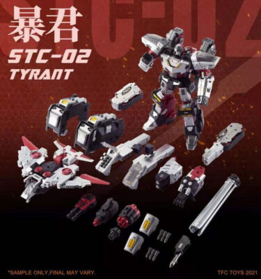 IN STOCK TFC STC-02 S.T.Commander Tyrant Triple Changer Action Figure