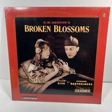 Broken Blossoms, D.W Griffith' Laserdisc LIllian Gish CLASSIC NEW