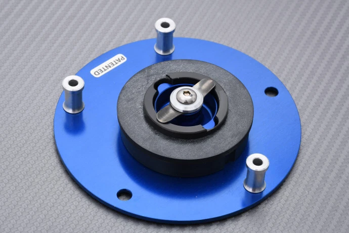 TWM Tappo Serbatoio Benzina Blu + Chiavi Honda VFR 1200 F SC63 2010-2018 Foto 3 de 3