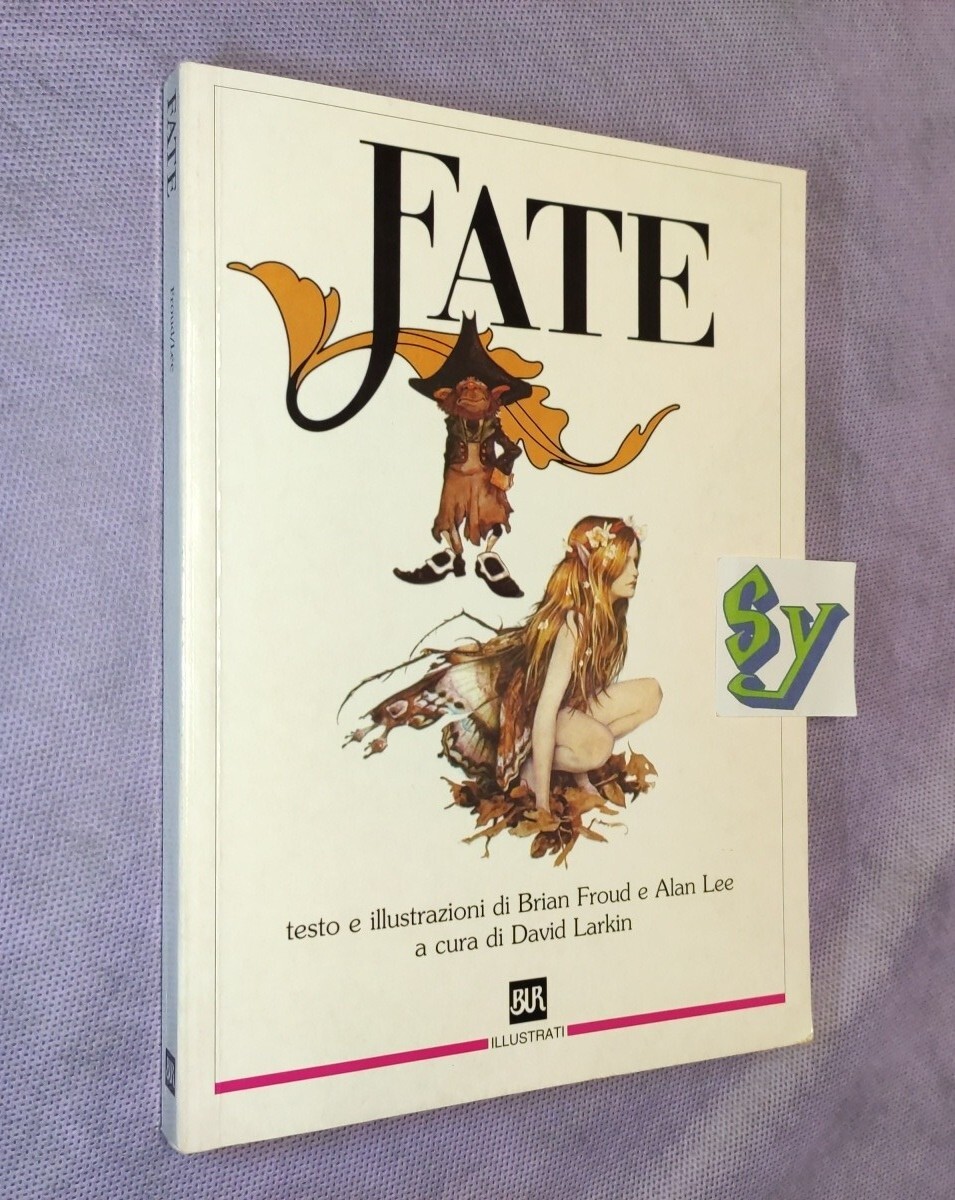 Fate Brian Froud Illustrazioni Alan Lee Libro Fantasy Gnomi Folletti Elfi Maghi