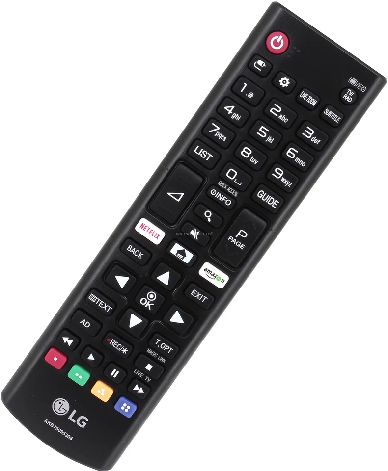Genuine LG AKB75095308 TV Remote Control For 32LK6100PLB Smart 3D LED - Image 3 of 4
