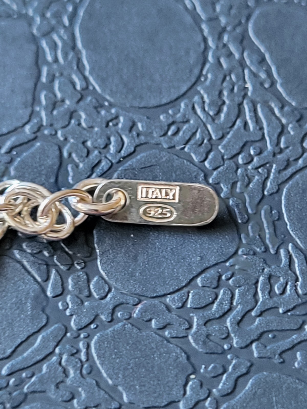 Warren James Ladies Silver Necklace, 925 Silver Italy + box, in good