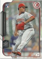 Daniel Corcino LA Dodgers 2015 Bowman Rookie Card