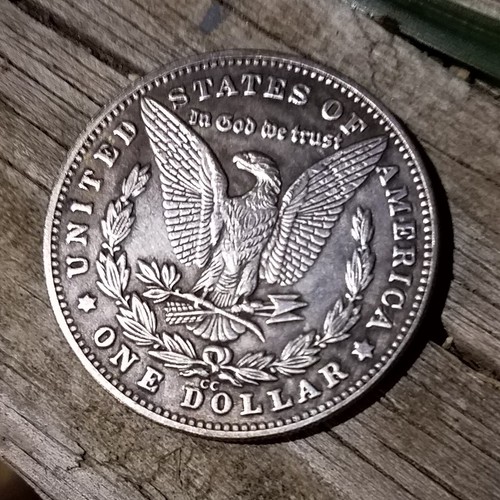 1880 Aztec Calendar Art Coin with Protective Capsule and Display Stand - Picture 2 of 10