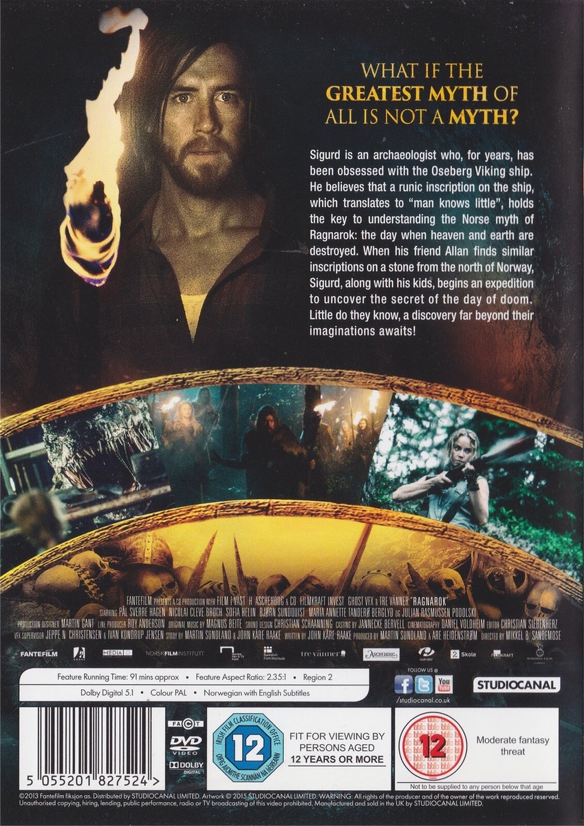 Ragnarok The Viking Apocalypse (DVD, 2015) for sale online UK