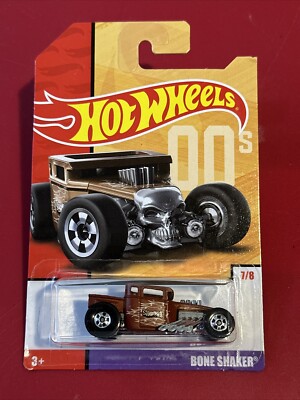2018 Hot Wheels Throwback Decades 00 s Brown Bone Shaker Target Exclusive Lot C