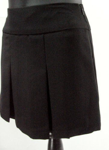 Blink Wear Skirt Girls 7 Black Pleated Knee Length Lined School Uniform Party - Picture 2 of 6