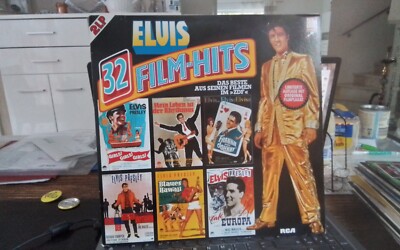 Elvis Presley-32 Film Hits Vinly Doppel Lp Mit Poster