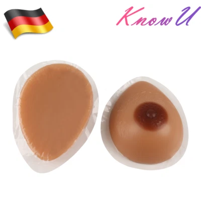 Formes Mammaires en Silicone Faux Seins Forme De Goutte d'eau les Cosplay Queen - Photo 1/4