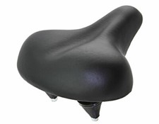 NEW! ABSOLUTE GENUINE BICYCLE BEACH CRUISERS VINYL SADDLE D-833 IN BLACK.