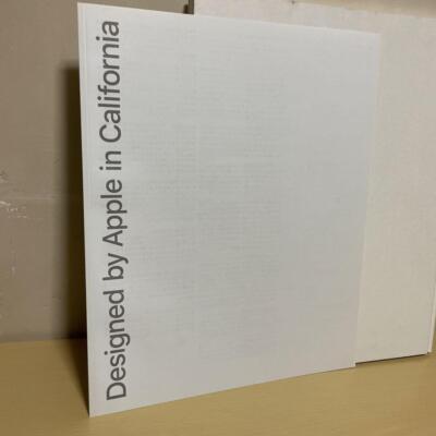 Designed By Apple In California Book Size 16.34