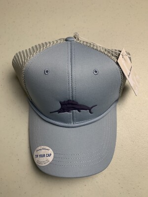 Tommy Bahama Tip Your Cap Cocktail Recipe Island Life Adjustable Blue Hat New