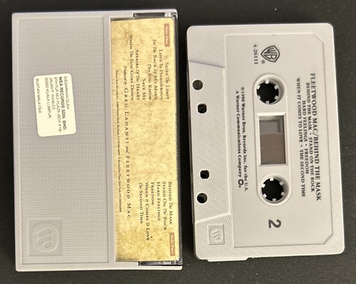 Fleetwood Mac Behind The Mask Cassette Tape (1990 Used) Malaysia Import Or USA? - Picture 2 of 8
