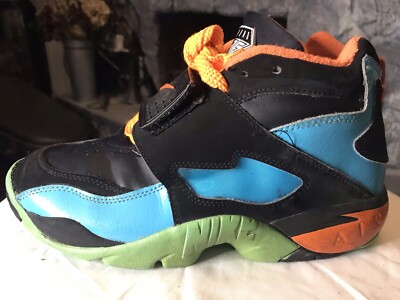orange and green jordans