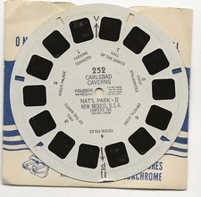 252 Carlsbad Caverns Nat'l Park II View-master Reel New Mexico USA