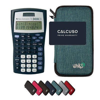 CALCUSO Sparpaket Türkis vom Taschenrechner TI-30XIIS