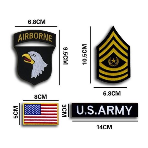 US Army 101st Airborne Division Patch New Subdue Armband Eagle New Arm Band