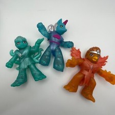 Goozonians Squish Toys Queen Ember Roxy Unicorn Octopod Bundle Combi P&P #L