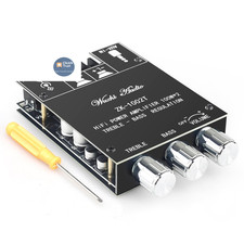 ZK-1002T 200W Bluetooth Amplifier Board, DC 9-24V, BT Black1 WUZHI