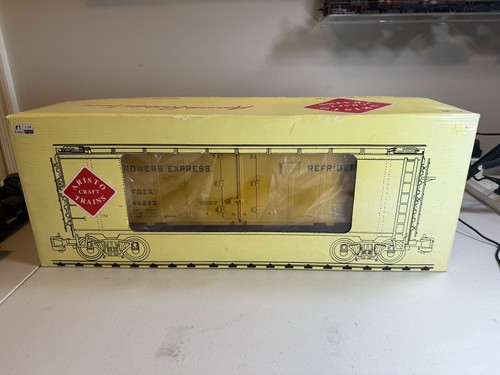 Aristo Craft ART-46223 G / Gauge 1 FGEX / Fruit Growers Express Reefer Car LN/OB - Picture 2 of 10