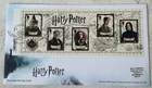 GB QEII 2018 Harry Potter Barcode Minisheet RM FDC Owl Way Huntingdon SHS Cat£20