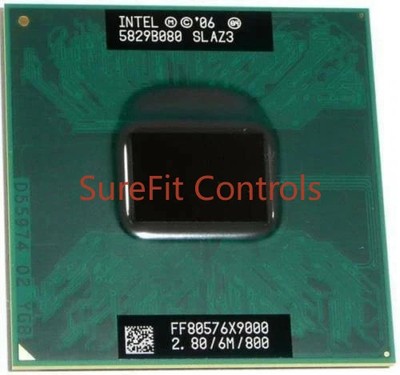 Intel Core 2 Extreme X9000 SLAZ3 dual-core 2.80GHz 800MHz 6MB CPU notebook 