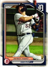 2024 Bowman #BP-55 Hao-Yu Lee Prospects