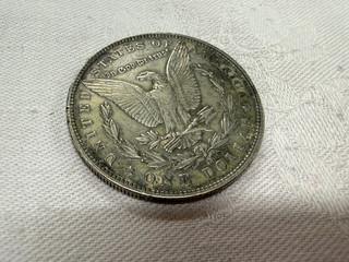 USA 1 Morgan Dollar $ Münze 1879 O New Orleans Silber