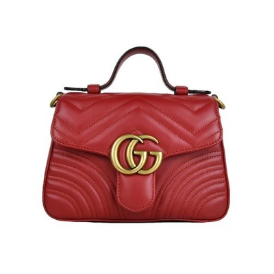 Gucci Small GG Marmont Top Handle Shoulder Bag Crossbody Bag 547260
