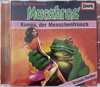 Macabros - Dan Shocker - Hörspiel - Konga, der Menschenfrosch - CD - Folge 3