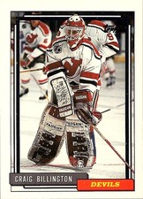 1992-93 Topps #48 Craig Billington New Jersey Devils