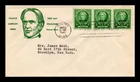DR JIM STAMPS US HORACE MANN FAMOUS AMERICANS FIRST DAY ISSUE COVER