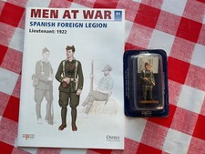 Del Prado - Men at War - Lieutenant Foreign Legion Spain - 1922 And Booklet.