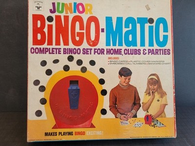 Vintage Junior Bingo-matic by Transogram 1968