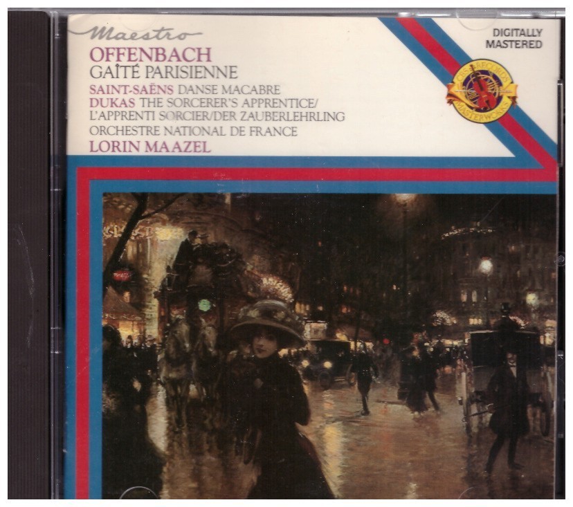 Offenbach - Gaité Parisienne - Dukas - Saint-Saens / Lorin Maazel - CD