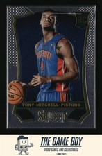 2013-14 Panini Select #173 Tony Mitchell Detroit Pistons RC