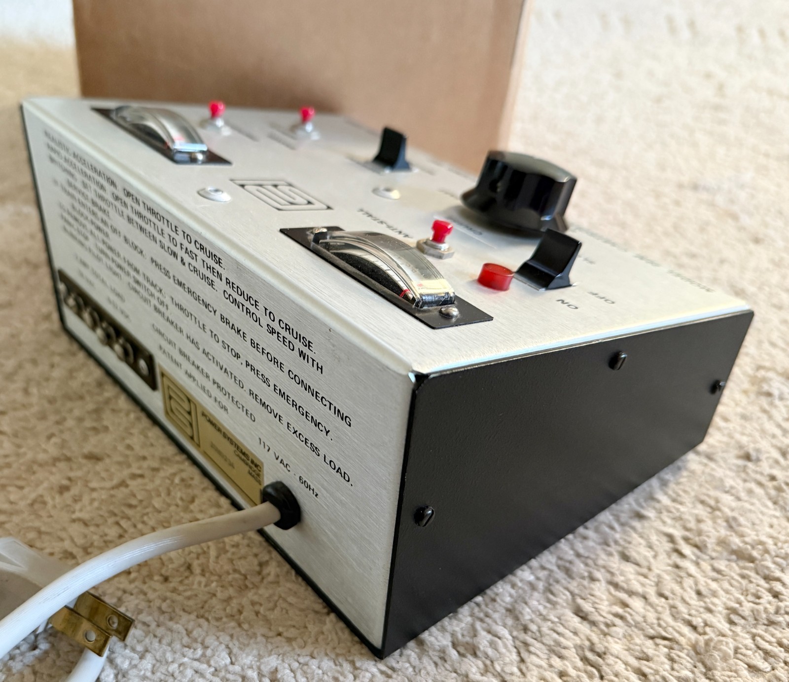 Power Systems Inc. Model 20M Cabtroller DC Transformer 2 Amp HO/N - WORKS GOOD