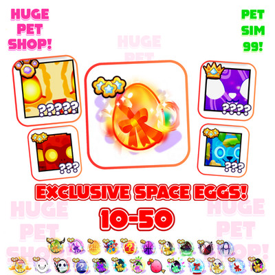 Treasure Exclusive Egg & all - Pet Simulator 99 PS99 -CHEAP & Fast Delivery!