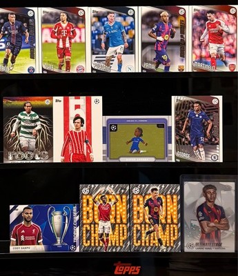 Topps UCC Flagship 2025/26 Base & Insert Auswahl Pick/Choose to complete set