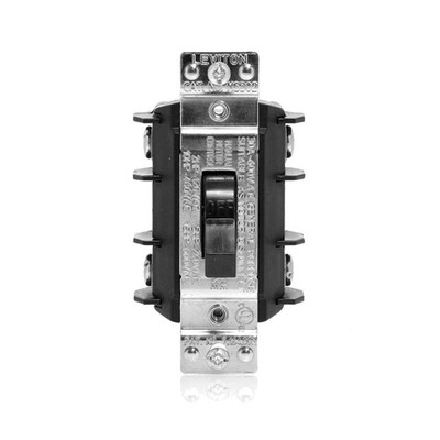 Single Phase Motor Disconnect Switch, 30A, Black