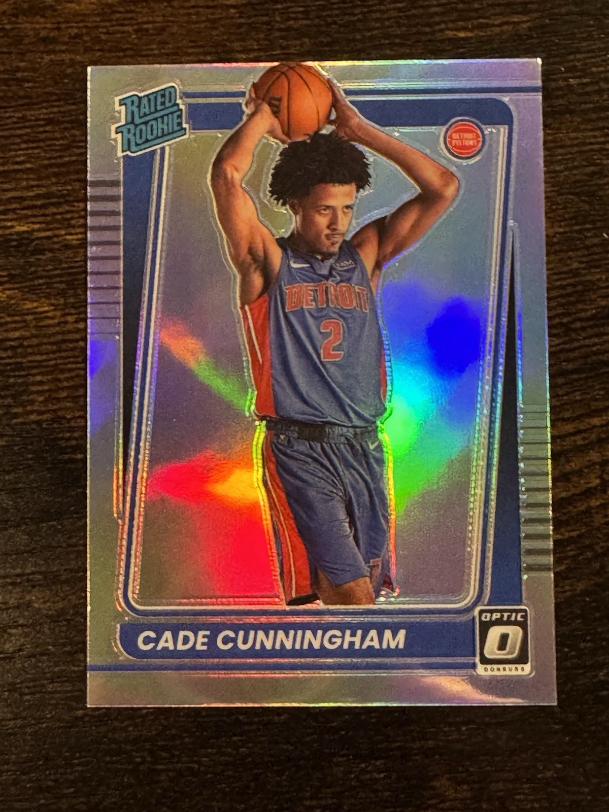 2021-22 Panini Donruss Optic - Rated Rookie Cade Cunningham #161 Holo Prizm (RC)