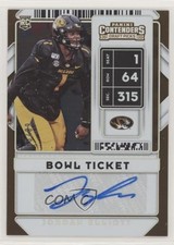 2020 Contenders Draft Picks College Bowl Ticket /99 Jordan Elliott #220 Auto nd3